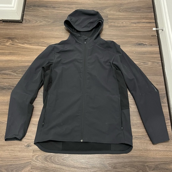 Lululemon Men's Black Lightweight Hooded Jacket - Picture 1 of 15